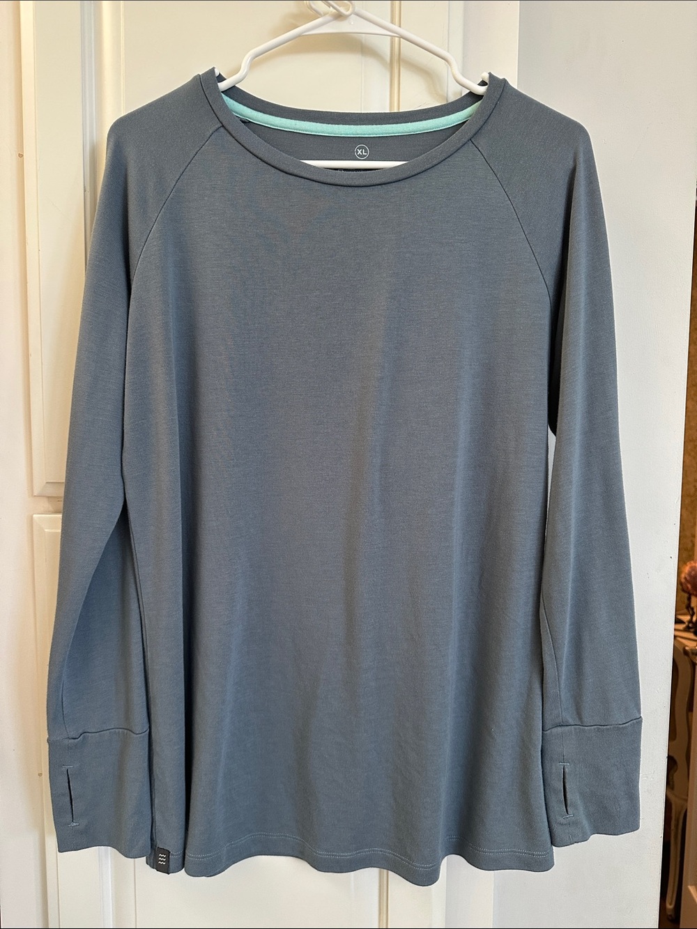 Free Fly Women's Bamboo Lightweight Long Sleeve II Shirt XL Blue